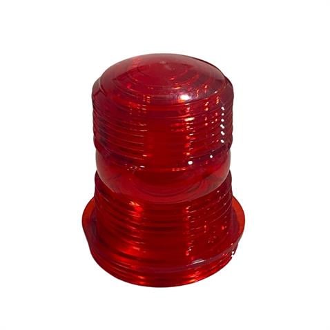 PROTEC ÇAKAR FLAŞ LAMBA CAMI KIRMIZI (BORU TİP) (56*86 MM)