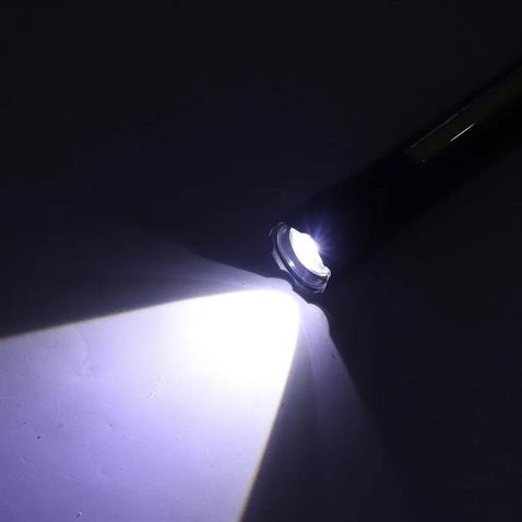EL FENERİ COB LED (4 FONKSİYONLU-ZOOMLU) (USB ŞARJLI) (170*30 MM) PM-16754