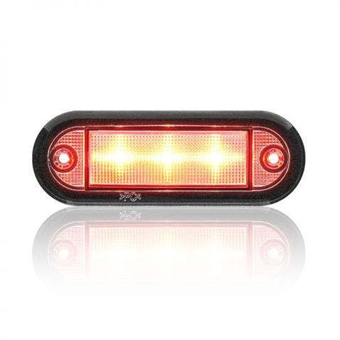 SANEL 12V BASAMAK AYDINLATMA LAMBASI BEYAZ (3 LEDLİ) (85*30 MM)