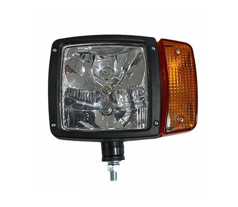 12V ÖN FAR SİNYALLİ (SOKETLİ ALTTAN BAĞLANTILI) İŞ MAKİNASI SOL