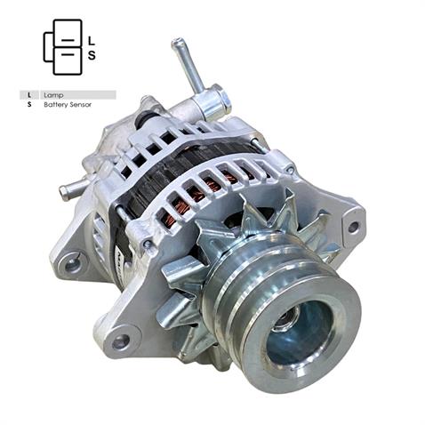 24V ALTERNATÖR DİNAMO 100 A (ÇİFT FİŞ) (L-S) (VAKUMLU) ISUZU TURKUAZ OTOBÜS/KAMYON