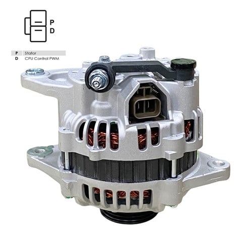12V ALTERNATÖR DİNAMO MITSUBISHI TİPİ 80 A (P-D) MAZDA 323/5/326/626/MX-5 II/PREMACY/XEDOS