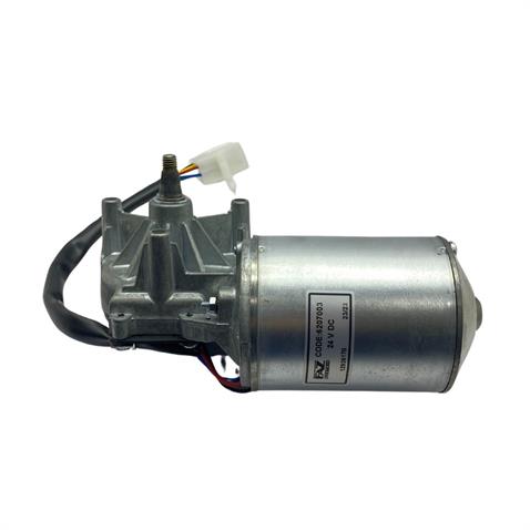 FAZ 24V SİLECEK MOTORU (KABLOLU SOKETLİ 5 FİŞ) 500KP FORD CARGO