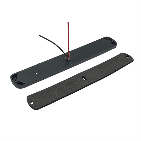 12V-24V İKAZ LAMBASI ÇAKARLI 12 LEDLİ KIRMIZI (192*29 MM)