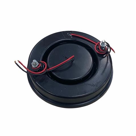 24V SİNYAL LAMBASI (19 LEDLİ) YUVARLAK SARI KOMPLE (98*23 MM)