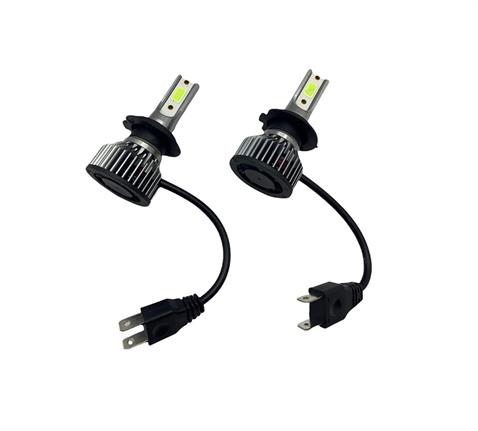 12V-24V H7 COB LED XENON FAR AMPUL SETİ 10.000K 8000 LÜMEN (BUZ MAVİ)