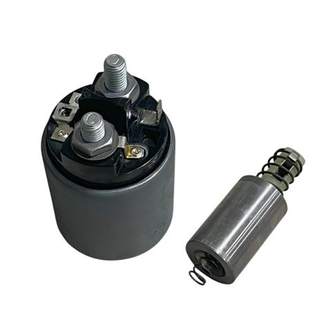 BOSCH 24V MARŞ OTOMATİĞİ (SOL ÇİFT ÇIKIŞ FİŞLİ) (GÜMÜŞ CIVATA) GERMANY