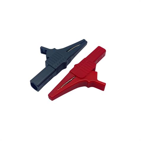 AKÜ MAŞASI İZOLELİ (KROKODİL) (BOY:85 MM-DELİK ÇAPI:4 MM) (2 AD) IC-243C