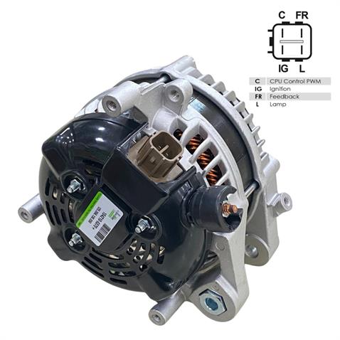12V ALTERNATÖR DİNAMO 130 A (C-IG-FR-L) (4 FİŞ) HONDA ACCORD/CR-V 2007 >
