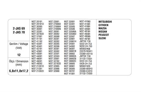 MARŞ KÖMÜRÜ MITSUBISHI YM (4 AD)