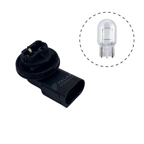93 T20 DİPSİZ AMPUL DUYU (TEK DEVRE) (SOKETLİ) VW