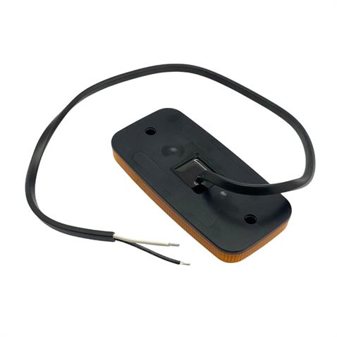 FRISTOM 12V-24V DORSE YAN LAMBASI SİDE MARKER SARI (4 LEDLİ) (110*55 MM) HELLA TİPİ E9 