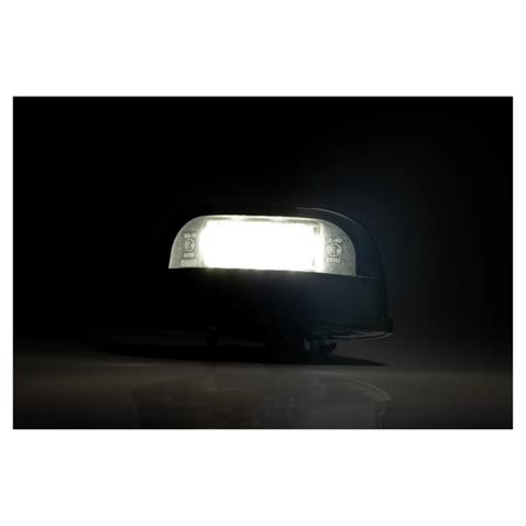 FRISTOM 12V-24V PLAKA LAMBASI LEDLİ YM (SİYAH) (112*50 MM) E9