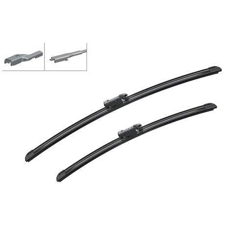 BOSCH SİLECEK SÜPÜRGESİ 550/450 MM AEROTWIN (A696S) BMW 1 SERİSİ F20/F21 2010 > MERCEDES GLK 2008 >