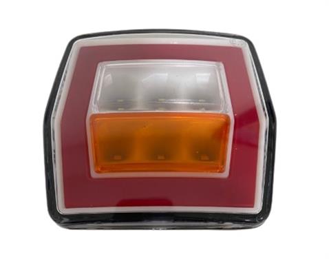 24V STOP LAMBASI MİNİ KARE (NEON LEDLİ) (4 FONKSİYONLU) (98*92*42)