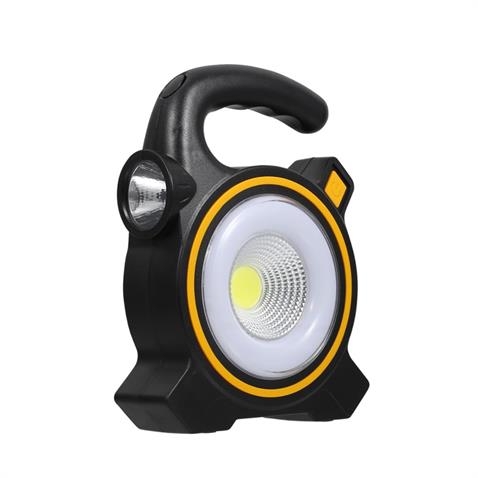 KAMP LAMBASI-FENERİ LEDLİ (FONKSİYONLU) (USB ŞARJLI-GÜNEŞ ENERJİLİ) (166*113 MM)