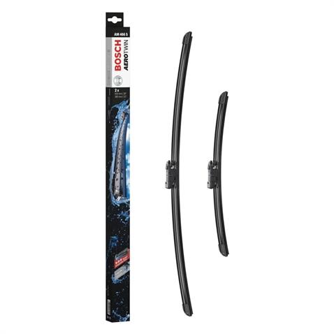 BOSCH SİLECEK SÜPÜRGESİ 650/380 MM AEROTWIN (AM466S) FIAT LINEA/PUNTO-FORD FIESTA-OPEL CORSA