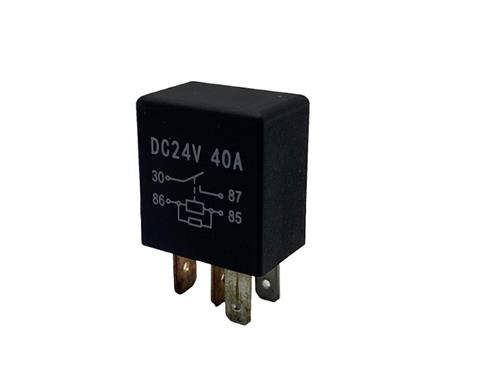 24V RÖLE 4 UÇLU 40 A MİKRO (DİRENÇLİ)