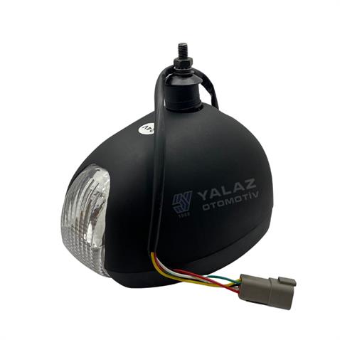 24V FAR SİNYALLİ (ARKADAN BAĞLANTILI-KABLOLU) CATERPILLAR-HİDROMEK-JCB-VOLVO İŞ MAKİNASI SOL