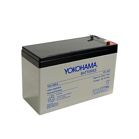 YOKOHAMA 12V 9 AH AKÜ KURU TİP (BÜYÜK FİŞLİ 6.3 MM) (150*65*90) (2.40 KG)