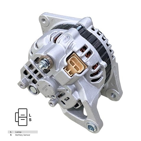 12V ALTERNATÖR DİNAMO MITSUBISHI TİPİ 70 A (L-S) MAZDA 626/MX-6