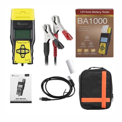 8V-30V AKÜ TEST CİHAZI (DİJİTAL-YAZICILI) (100 EN-2000 EN) (8 AH-250 AH)
