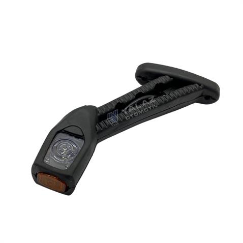 24V KRONE DORSE DIŞ İŞARET BOYNUZ TAKOZ LAMBASI UZUN EĞRİ (LEDLİ) (SARI-KIRMIZI-BEYAZ) (180 MM)