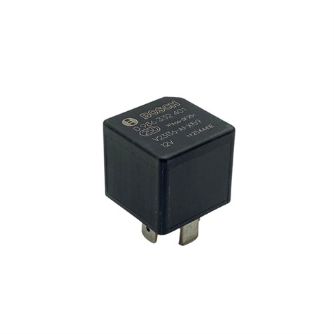 BOSCH 12V RÖLE 5 UÇLU 30 A (TEK PLATİN) (30-85-86-87-87)