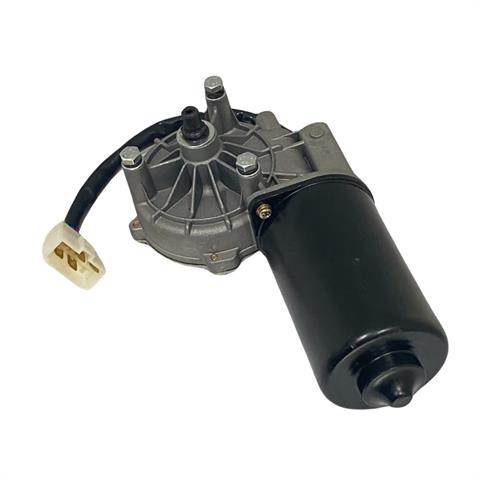 24V SİLECEK MOTORU (DÜZ FREZE 9 MM) (KABLOLU SOKETLİ 5 FİŞ) (L) CATERPILLAR