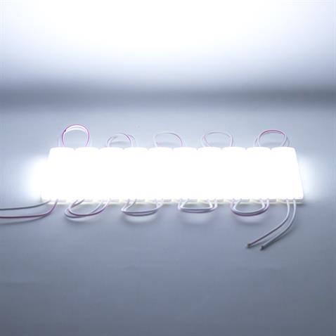 12V PARMAK LAMBA LEDLİ BEYAZ (ÇAKARLI) (108*28 MM)