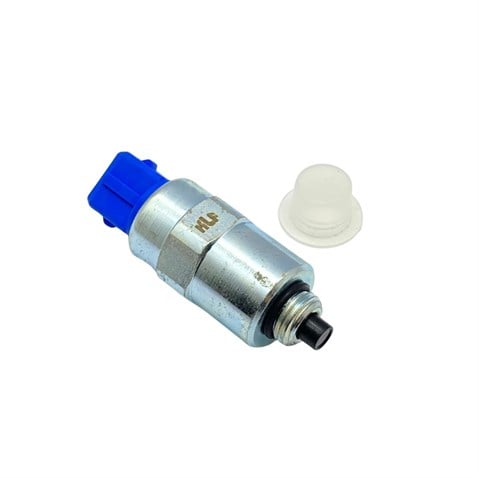 24V MAZOT POMPA STOP MÜŞÜRÜ CAV TİPİ (SOKETLİ 2 FİŞ) JCB-MASSEY FERGUSON-NEW HOLLAND