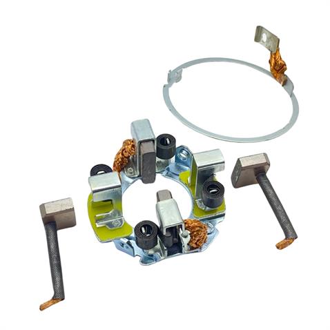 24V MARŞ KÖMÜR YUVASI MITSUBISHI TİPİ 5.5 KW (4 KÖMÜRLÜ) (SAÇLI) MERCEDES ACTROS/ATEGO/AXOR