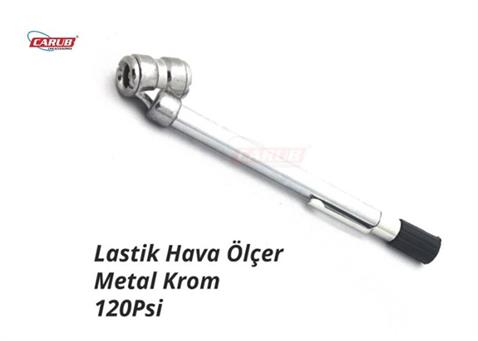 LASTİK HAVA BASINÇ ÖLÇER (10-120 psi) (MEKANİK) (METAL)