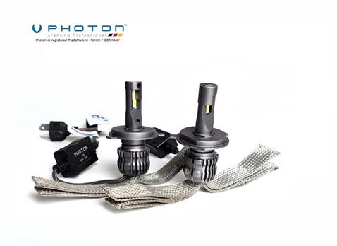 PHOTON 12V H4 CSP LED XENON FAR AMPUL SETİ 6000K 9500 LÜMEN FANSIZ CANBUS