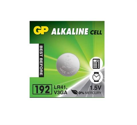 GP 1.5V LR41 ALKALINE PİL DÜĞME