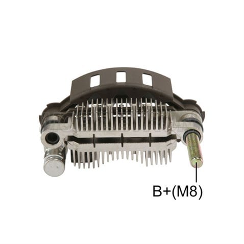 DİYOT TABLASI TARAK 85 MM 6 DİYOT (M8 SAĞ CIVATA) (İKAZ DİYOTLU) MITSUBISHI L300 KOREA