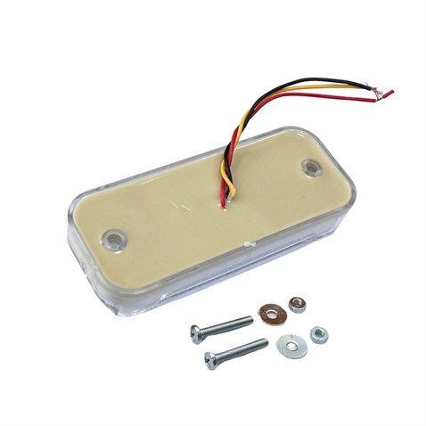 24V YAN PARK LAMBASI DORSE SİDE MARKER BEYAZ (2 FONKSİYONLU) (NEON LEDLİ) (113*46 MM)