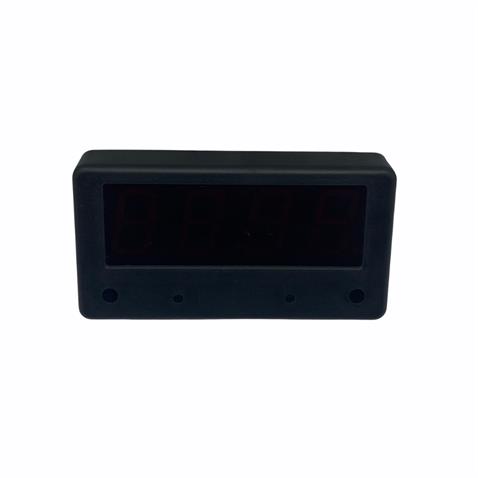 SANEL 12V-24V DİJİTAL ZAMAN SAATİ (İÇ VE DIŞ TERMOMETRELİ) (118*62*21 MM)