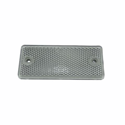 DİKDÖRTGEN REFLEKTÖR BEYAZ DELİKLİ (90*40 MM)