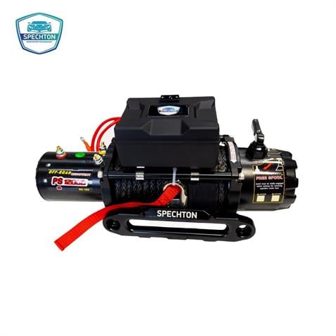 12V ELEKTRİKLİ VİNÇ ÇEKİCİ 3.7 KW (SENTETİK HALAT) (5500 KG)