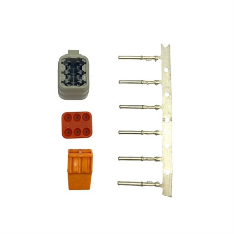 DEUTSCH SOKET (6 FİŞ KABLOSUZ) İŞ MAKİNESİ