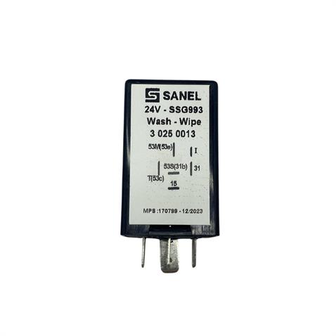 SANEL 24V SİLECEK ZAMAN RÖLESİ (5+1 UÇLU) MERCEDES KAMYON