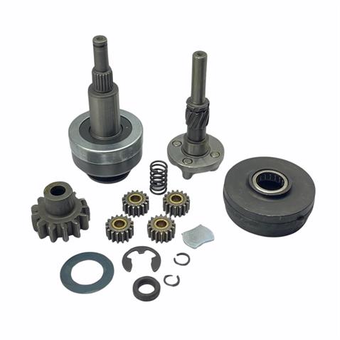 MARŞ REDÜKTÖR DİŞLİ MİLİ (PLANET) + MARŞ DİŞLİSİ NIKKO TİPİ 13 DİŞ 5 KW (5 KANAL) (MİL ÇAPI:25 MM)