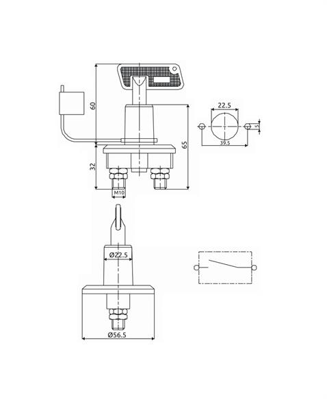 DEVRE KESİCİ (2 DELİKLİ) PLS