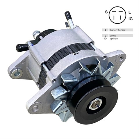 24V ALTERNATÖR DİNAMO HITACHI TİPİ 35 A (3 FİŞ) (S-L-IG) ISUZU NPR