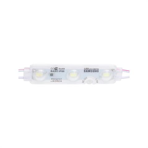 12V PARMAK LAMBA 3-LEDLİ (SAMSUNG LED) BEYAZ (75*15 MM)