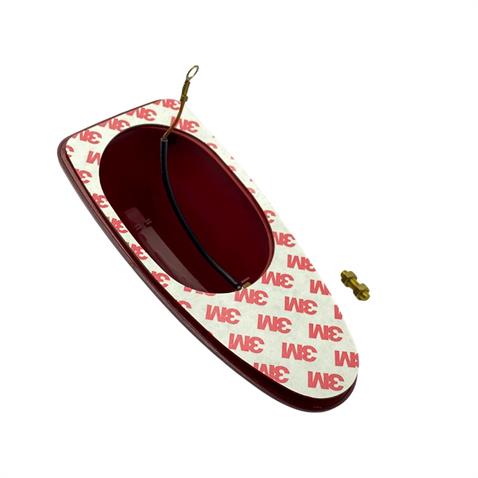 ELEKTRONIC RADYO TAVAN ANTENİ (BALİNA) AM/FM (BORDO)