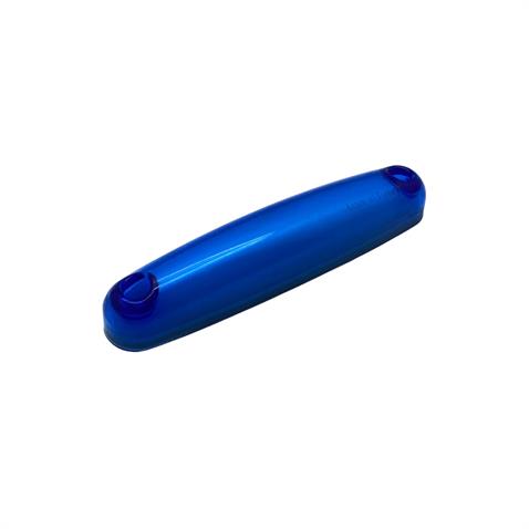 12V PARMAK LAMBA NEON LEDLİ KABLOLU MAVİ (118*23 MM) 