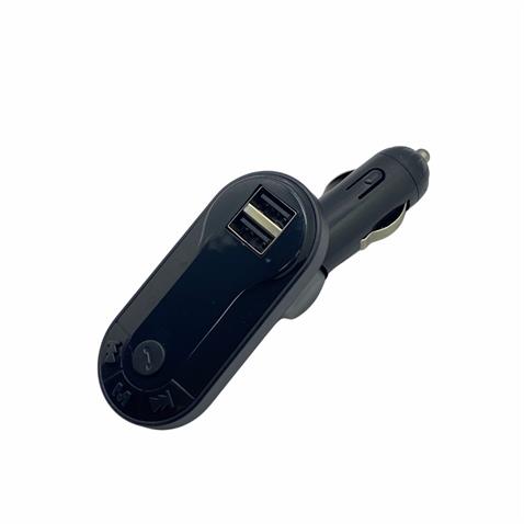 12V-24V TRANSMITTER AUX/BLUETOOTH/MP3/SD KART/USB X 2 ŞARJ (UZAKTAN KUMANDALI) SİYAH