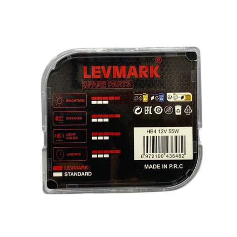 12V HB4 9006 AMPUL 55W +%200 FAZLA IŞIK (2 AD)